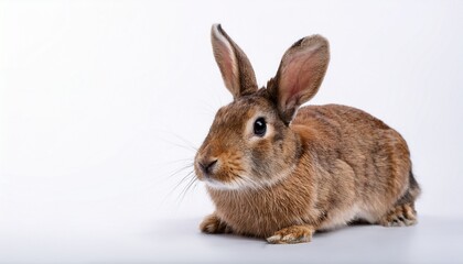 rabbit on a white background