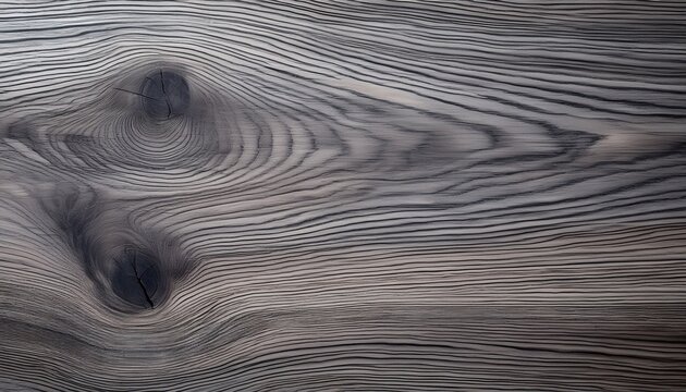 gray stained oak veneer with a nuanced horizontal saw cut finish