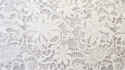 floral white textured background