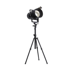 Studio spotlight on tripod for professional photography lighting