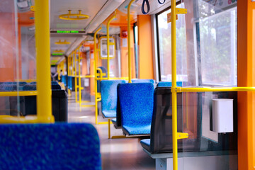 Modern Public Transport Offering Comfortable