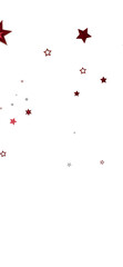 Festive background with red and silver stars. Perfect for holidays, celebrations, and more!
