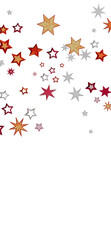 Beautiful background with scattered stars. Perfect for holidays, celebrations, and more!