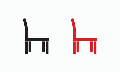 A simple vector chair design.