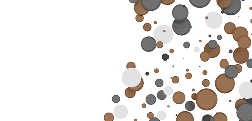 confetti png. Gold confetti falls from the sky. Glittering confetti on a transparent background. Holiday,