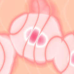 Peach Coral Fluid Abstract Texture with Organic Curves for Health and Lifestyle Design