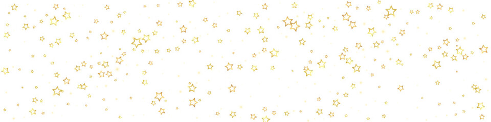 Christmas spirit. Scattered falling stars.