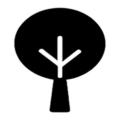 vector illustration of a tree 