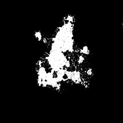 Rust Stain Alpha Texture &ndash; Transparent Grunge Overlay for 3D and Design