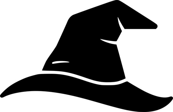 wizard hat icon vector illustration
