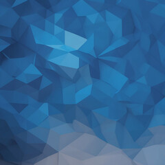 Obraz premium abstract blue triangle background