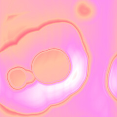 Warm Peach and Pink Liquid Gradient Texture with Organic Blobs - Abstract Background for Feminine and Trendy Graphic Projects