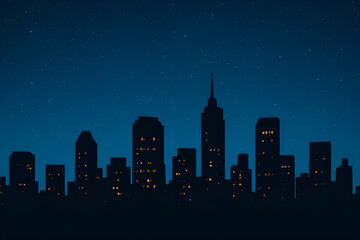 night city skyline