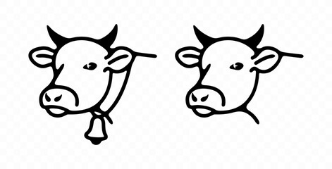 Cow, livestock, cattle, bovine and animalhusbandry, graphic design. Agriculture, agricultural, farm, animal and pet, vector design and illustration