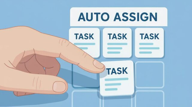 Automatic AI task assignment for efficient task management and productivity in business workflow optimizing assignment and management processes