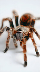 Close-up of a Hairy Brown Tarantula Spider