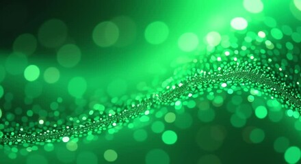 abstract green background bokeh lights creating mesmerizing effect resolution image making perfect u
