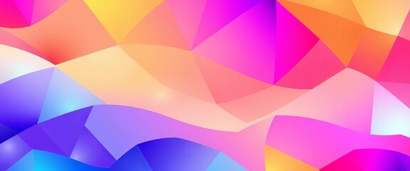 Obraz premium Vibrant gradient backgrounds, colorful geometric patterns, modern design templates for stunning book covers, design element, stunning