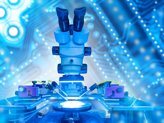 Equipment for repair of microprocessors. Technologies restoration of digital boards. Electron...