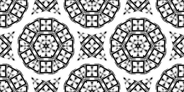 Seamless Transparent Art Deco Geometric Pattern for Background Layout Template