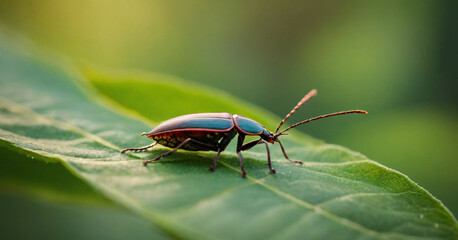 ladybug on leaf