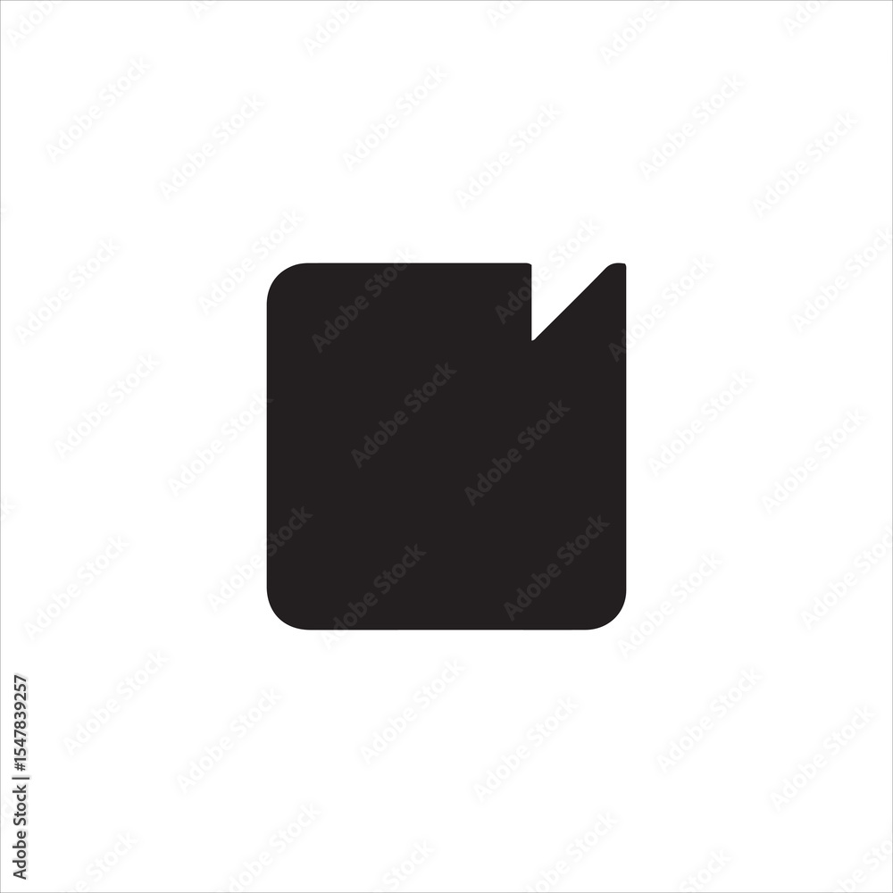Poster abstract triangle logo design with speed lines