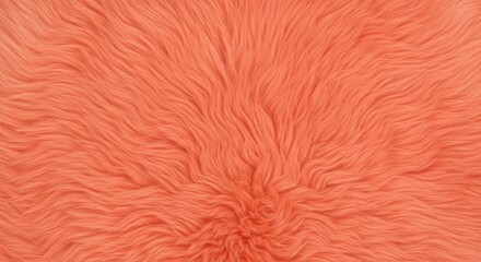 Fototapeta premium Coral Faux Fur Texture Perfect for Marketing