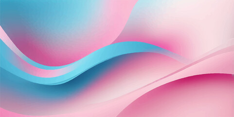 Abstract colourful background with flowing wave patterns and soft, futuristic light for a vibrant and dynamic illustration