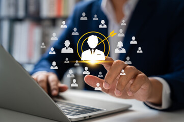 HR management, Recruitment processes, Job interview, Candidate evaluation. Effective Human Resource strategie support team building, Smart hiring, Company culture, Long term business development