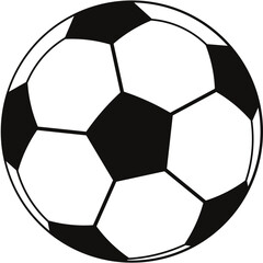 soccer ball isolated on white