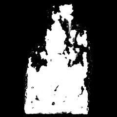 Rust Stain Alpha Texture &ndash; Transparent Grunge Overlay for 3D and Design