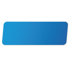 Blue Rounded Rectangle Banner