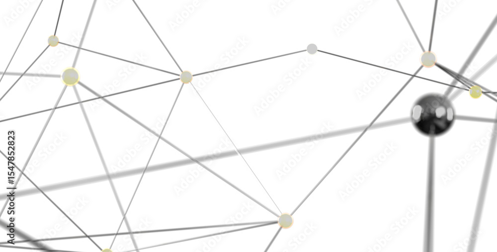 Aufkleber Modern abstract background of network connections. Ideal for tech, communication, and data concepts.