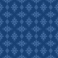 A seamless ethnic pattern inspired by local Thai silk and traditional ikat weaving. This versatile design is perfect for fabric design, backgrounds, textile prints, and various pattern applications. 