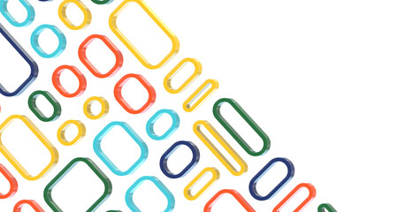 Color Blend Rainbow Trendy Low Poly BG Design