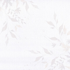 Watercolor autumn floral frame background. Pastel orange and brown fall foliage. Maple leaves, wild branches, twigs. Hand drawn style illustration. Watercolour artistic template design.