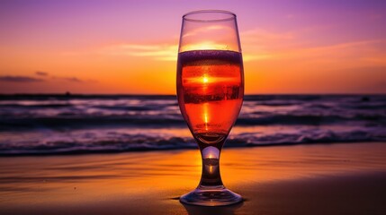 hues beer glass outline