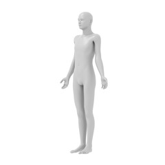 human body, 3d rendered model, transparent png available