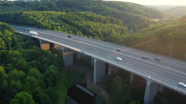 A1 Autobahn Bridge - Remscheid - June 2025
4K - Drone Cinematic at Sunset - Slow movement