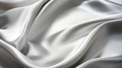 Obraz premium silk silver texture