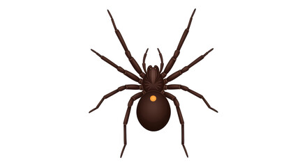 Isolated Brown Spider
