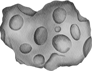 watercolor meteorite © Je
