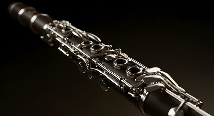 Close up of a clarinet