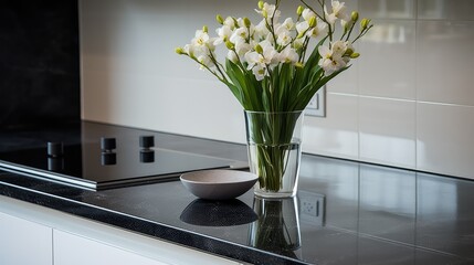 elegance black counter top