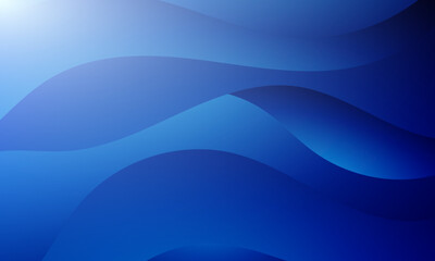 minimal vector background with abstract blue wave layers, perfect for modern designs.