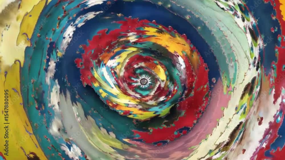 Poster abstract swirling colors cosmic vortex artistic background perfect for motion graphics projects or v