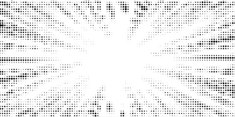 Abstract comic book flash explosion radial lines on transparent background. Vector illustration superhero design. Bright black light strip burst. Flash ray blast glow. Speed lines Manga frame. Anime