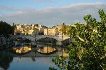 Obraz premium roman forum in rome italy view