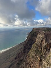 VIEW OF LANZAROTE CANARY ISLAND