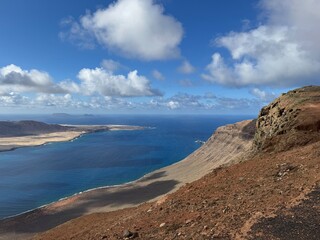 VIEW OF LANZAROTE CANARY ISLAND